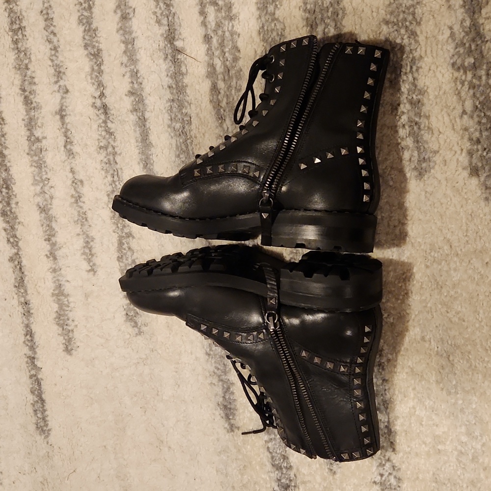 Ash studded combat boots - Picture 4 of 6